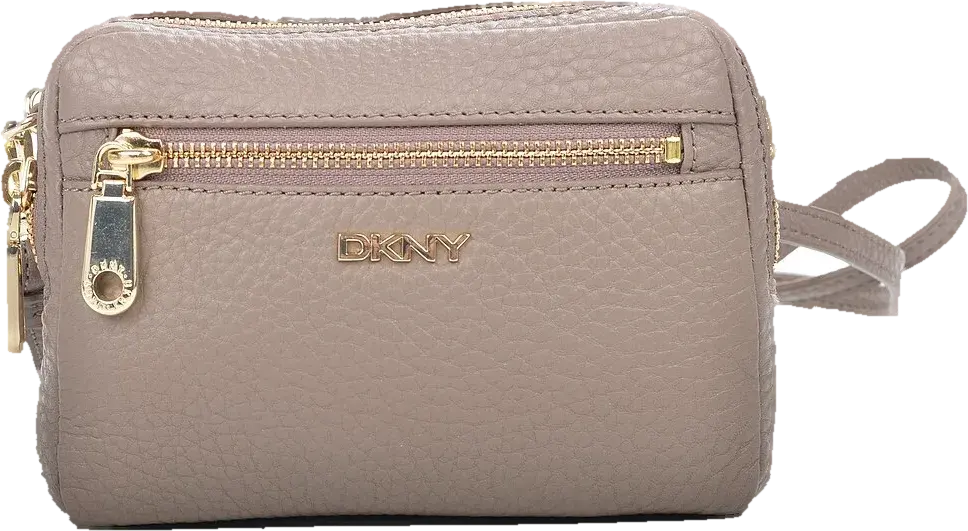 Wristlet Crossbody in Taupe